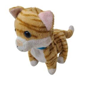 Kid Connection Miniature Electronic Walking Orange Tabby Cat Kitten w/ Sound